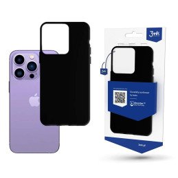 3mk matinis dėklas, skirtas iPhone 14 Pro Max – juodas