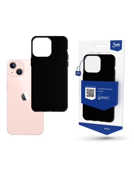 3mk matinis dėklas, skirtas iPhone 14 Plus – juodas