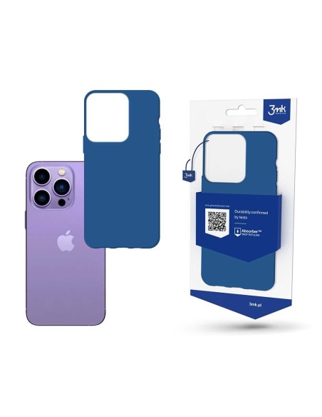 3mk matinis dėklas, skirtas iPhone 14 Pro Max – mėlynas 3mk matinis dėklas, skirtas iPhone 14 Pro Max – mėlynas