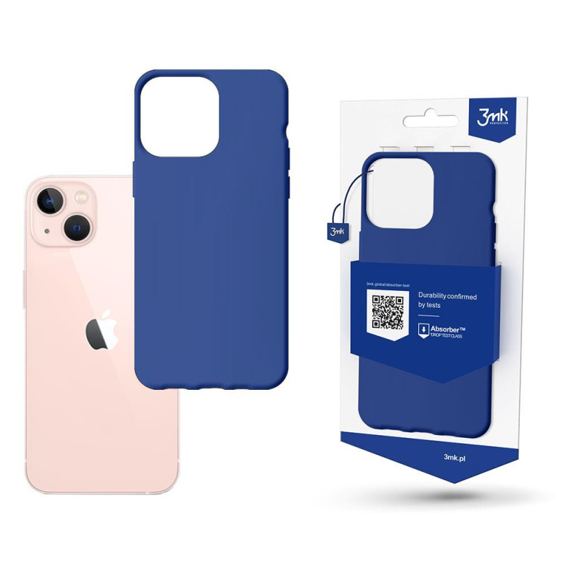 3mk matinis dėklas, skirtas iPhone 14 Plus – mėlynas 3mk matinis dėklas, skirtas iPhone 14 Plus – mėlynas