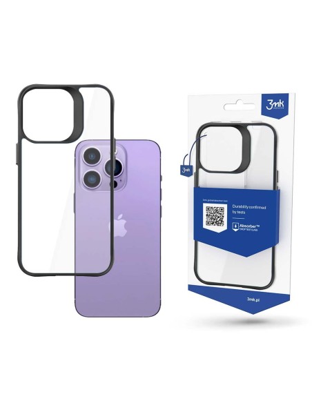 3mk Satin Armor Case+ dėklas, skirtas iPhone 14 Pro Max - skaidrus 3mk Satin Armor Case+ dėklas, skirtas iPhone 14 Pro Max - skaidrus