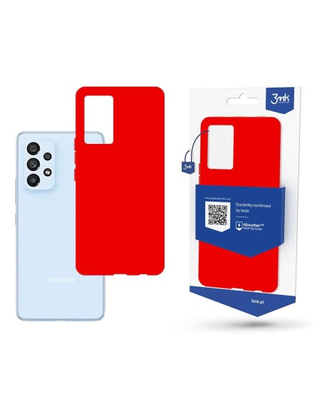 3mk matinis dėklas, skirtas Samsung Galaxy A53 5G – raudonas 3mk matinis dėklas, skirtas Samsung Galaxy A53 5G – raudonas
