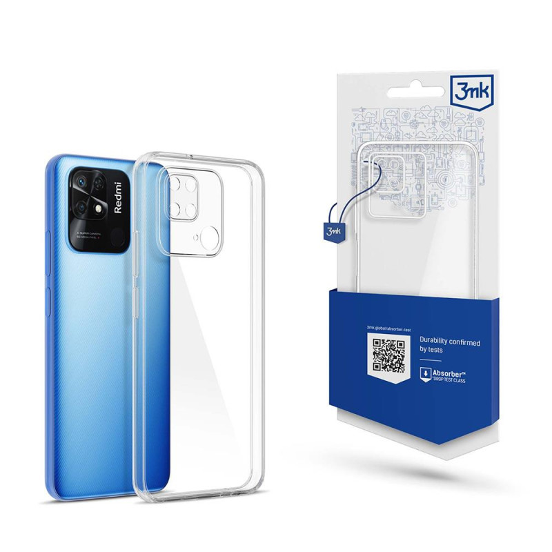 3mk skaidrus dėklas, skirtas Xiaomi Redmi 10C - skaidrus 3mk skaidrus dėklas, skirtas Xiaomi Redmi 10C - skaidrus