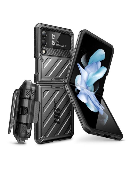 Unicorn Beetle Pro Supcase dėklas, skirtas Samsung Galaxy Z Flip 4 - juodas