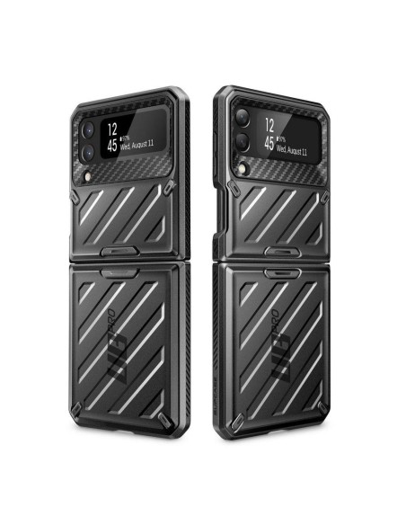 Unicorn Beetle Pro Supcase dėklas, skirtas Samsung Galaxy Z Flip 4 - juodas