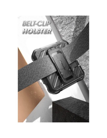 Unicorn Beetle Pro Supcase dėklas, skirtas Samsung Galaxy Z Flip 4 - juodas