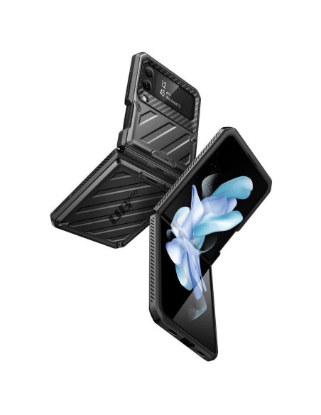 Unicorn Beetle Pro Supcase dėklas, skirtas Samsung Galaxy Z Flip 4 - juodas