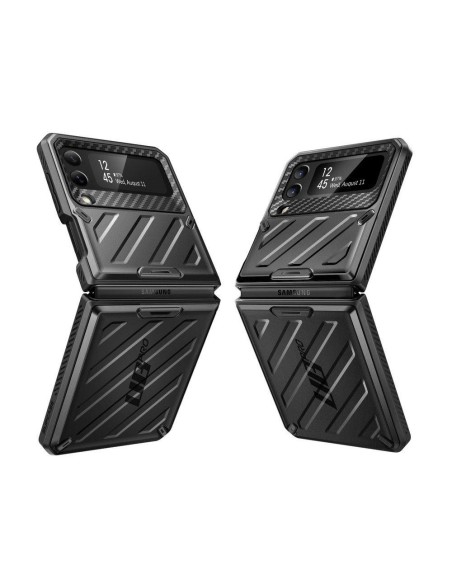 Unicorn Beetle Pro Supcase dėklas, skirtas Samsung Galaxy Z Flip 4 - juodas