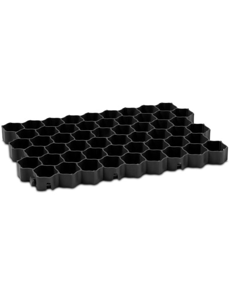 Modulinės parkavimo vejos grotelės 60 x 40 x 4 cm 4 vnt.juodas Modulinės parkavimo vejos grotelės 60 x 40 x 4 cm 4 vnt.juodas