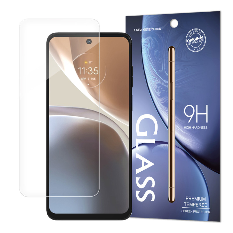 Standartinis grūdintas stiklas Grūdinto stiklo vokas, skirtas Motorola Moto G32 9H