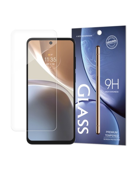 Standartinis grūdintas stiklas Grūdinto stiklo vokas, skirtas Motorola Moto G32 9H