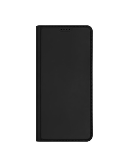 „Dux Ducis Skin Pro“ dėklas, skirtas „Oppo Reno 8“ dangteliui su atvartu, juodas piniginės stovas „Dux Ducis Skin Pro“ dėklas, skirtas „Oppo Reno 8“ dangteliui su atvartu, juodas piniginės stovas
