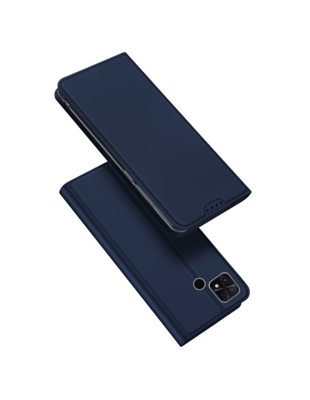 Dux Ducis Skin Pro dėklas Xiaomi Poco C40 su atvartu kortelės piniginės stovas mėlynas Dux Ducis Skin Pro dėklas Xiaomi Poco C40 su atvartu kortelės piniginės stovas mėlynas