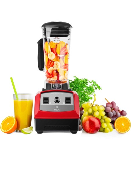 Blenderio puodelio maišytuvas su dangteliu 32000 aps./min 1500 W - raudonas Blenderio puodelio maišytuvas su dangteliu 32000 aps./min 1500 W - raudonas