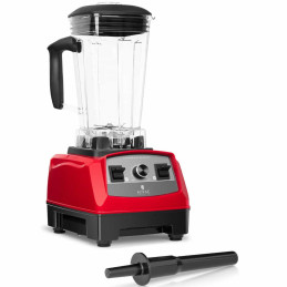 Blenderio puodelio maišytuvas su dangteliu 32000 aps./min 1500 W - raudonas