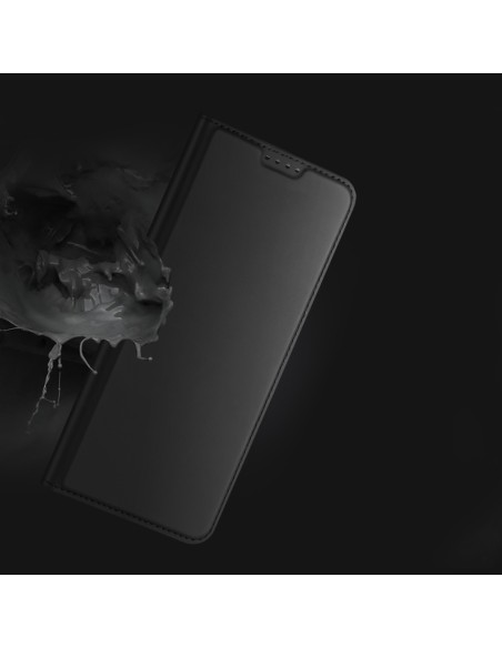 Dux Ducis Skin Pro dėklas Xiaomi Poco C40 su atvartu kortelės piniginės stovas auksinis Dux Ducis Skin Pro dėklas Xiaomi Poco C40 su atvartu kortelės piniginės stovas auksinis