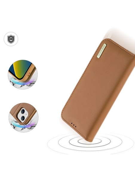 Dux Ducis Hivo odinis atverčiamas dėklas Natūralios odinės dangtelio piniginė kortelėms ir asmens dokumentams iPhone 14 ... Dux Ducis Hivo odinis atverčiamas dėklas Natūralios odinės dangtelio piniginė kortelėms ir asmens dokumentams iPhone 14 ...
