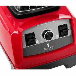 Blenderio puodelio maišytuvas su dangteliu 32000 aps./min 1500 W - raudonas