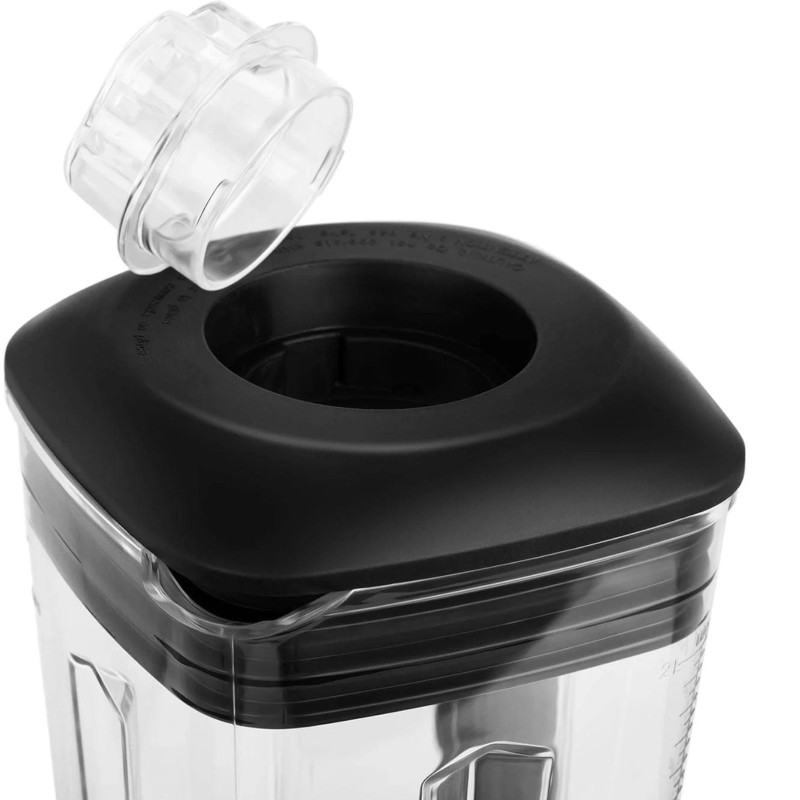 Blenderio puodelio maišytuvas su dangteliu 32000 aps./min 1500 W - raudonas