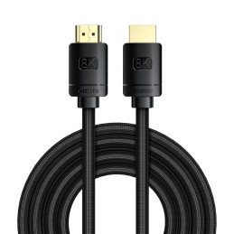 HDMI 2.1 kabelis 8K 60Hz eARC QMS Dynamic HDR VRR ALLM 3m juodas