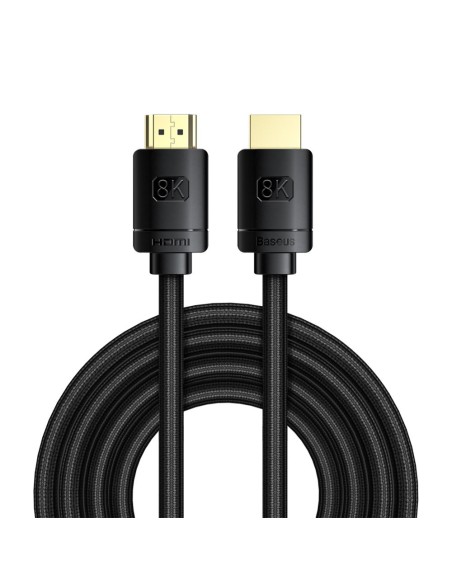 HDMI 2.1 kabelis 8K 60Hz eARC QMS Dynamic HDR VRR ALLM 3m juodas HDMI 2.1 kabelis 8K 60Hz eARC QMS Dynamic HDR VRR ALLM 3m juodas