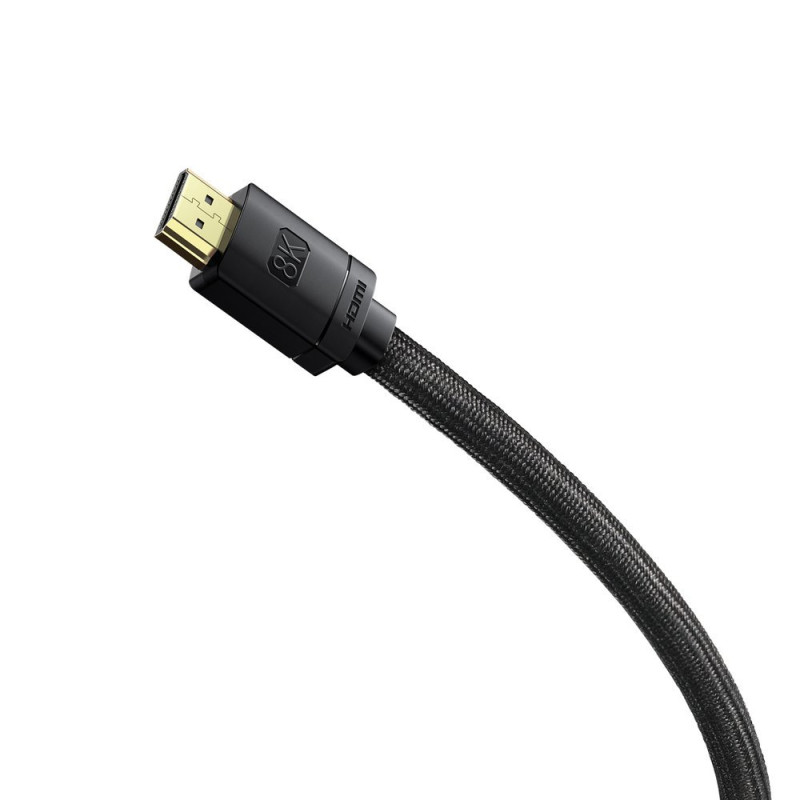 HDMI 2.1 kabelis 8K 60Hz eARC QMS Dynamic HDR VRR ALLM 3m juodas