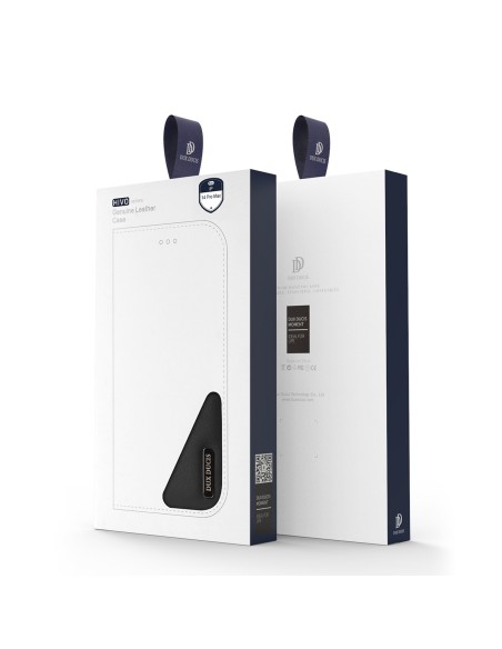 Dux Ducis Hivo odinis atverčiamas dėklas Natūralios odinės dangtelio piniginė kortelėms ir asmens dokumentams iPhone 14 ...