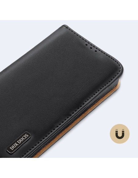 Dux Ducis Hivo odinis atverčiamas dėklas Natūralios odinės dangtelio piniginė kortelėms ir asmens dokumentams iPhone 14 ...