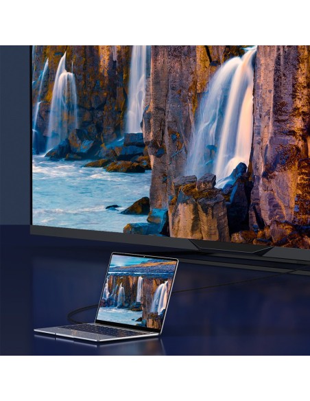 HDMI 2.1 kabelis 8K 60Hz eARC QMS Dynamic HDR VRR ALLM 3m juodas HDMI 2.1 kabelis 8K 60Hz eARC QMS Dynamic HDR VRR ALLM 3m juodas