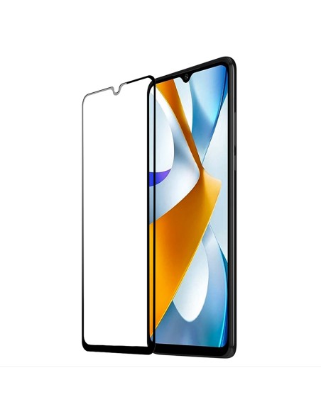 Dux Ducis 9D grūdintas stiklas Xiaomi Poco C40 9H grūdintas stiklas su juodu rėmeliu Dux Ducis 9D grūdintas stiklas Xiaomi Poco C40 9H grūdintas stiklas su juodu rėmeliu