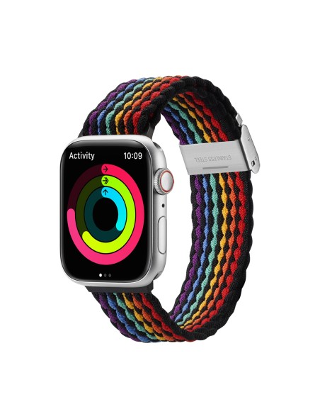 Dux Ducis dirželis (Mixture II versija) Apple Watch SE apyrankė, 9, 8, 7, 6, 5, 4, 3, 2, 1 (41, 40, 38 mm) pynimo juosta... Dux Ducis dirželis (Mixture II versija) Apple Watch SE apyrankė, 9, 8, 7, 6, 5, 4, 3, 2, 1 (41, 40, 38 mm) pynimo juosta...