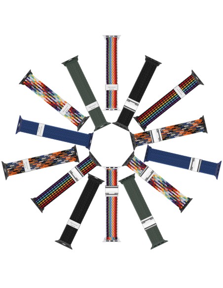 Dux Ducis dirželis (Mixture II versija) Apple Watch SE apyrankė, 9, 8, 7, 6, 5, 4, 3, 2, 1 (41, 40, 38 mm) pynimo juosta... Dux Ducis dirželis (Mixture II versija) Apple Watch SE apyrankė, 9, 8, 7, 6, 5, 4, 3, 2, 1 (41, 40, 38 mm) pynimo juosta...