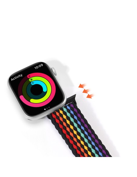 Dux Ducis dirželis (Mixture II versija) Apple Watch SE apyrankė, 9, 8, 7, 6, 5, 4, 3, 2, 1 (41, 40, 38 mm) pynimo juosta... Dux Ducis dirželis (Mixture II versija) Apple Watch SE apyrankė, 9, 8, 7, 6, 5, 4, 3, 2, 1 (41, 40, 38 mm) pynimo juosta...