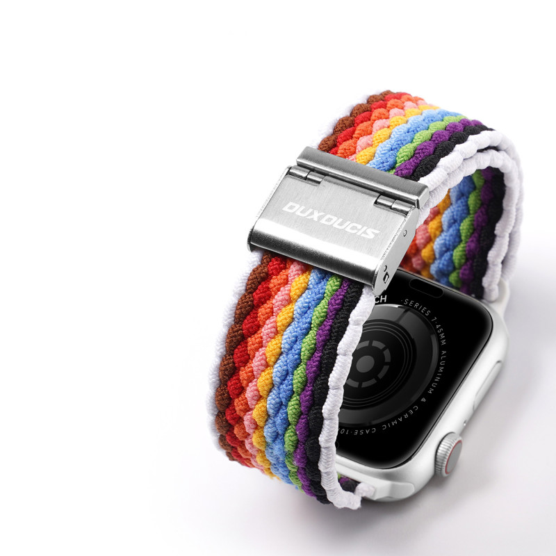 Dux Ducis dirželis (Mixture II Version) Apple Watch SE dirželis, 9, 8, 7, 6, 5, 4, 3, 2, 1 (41, 40, 38 mm) pintas diržel...