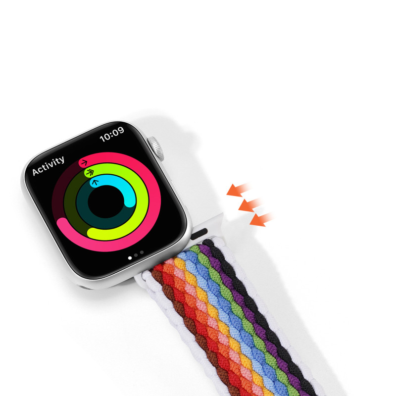 Dux Ducis dirželis (Mixture II Version) Apple Watch SE dirželis, 9, 8, 7, 6, 5, 4, 3, 2, 1 (41, 40, 38 mm) pintas diržel...