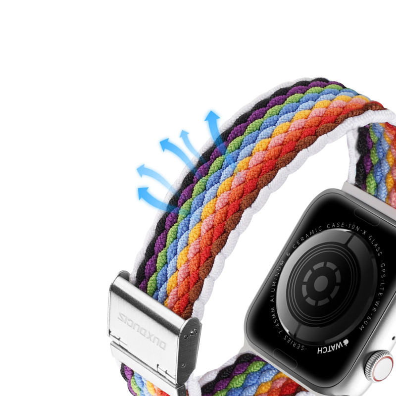 Dux Ducis dirželis (Mixture II Version) Apple Watch SE dirželis, 9, 8, 7, 6, 5, 4, 3, 2, 1 (41, 40, 38 mm) pintas diržel...