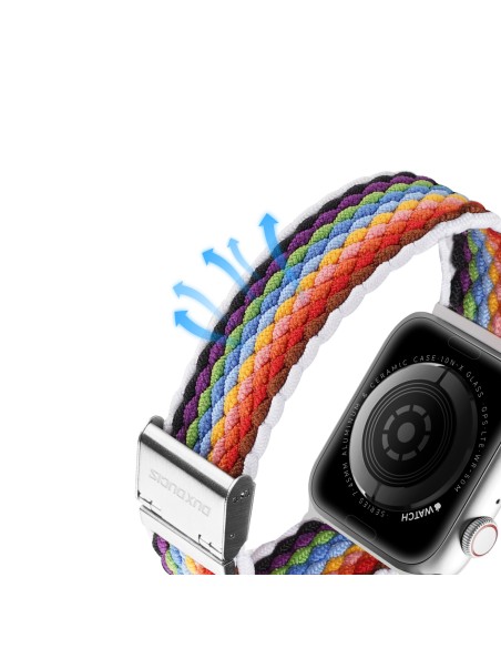 Dux Ducis dirželis (Mixture II Version) Apple Watch SE dirželis, 9, 8, 7, 6, 5, 4, 3, 2, 1 (41, 40, 38 mm) pintas diržel... Dux Ducis dirželis (Mixture II Version) Apple Watch SE dirželis, 9, 8, 7, 6, 5, 4, 3, 2, 1 (41, 40, 38 mm) pintas diržel...