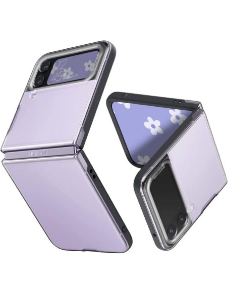 Spigen Cyrill Color Brick dėklas, skirtas Samsung Galaxy Z Flip 4 - matinė pilka