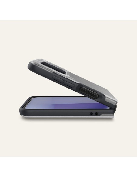 Spigen Cyrill Color Brick dėklas, skirtas Samsung Galaxy Z Flip 4 - matinė pilka