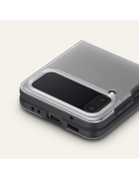 Spigen Cyrill Color Brick dėklas, skirtas Samsung Galaxy Z Flip 4 - matinė pilka