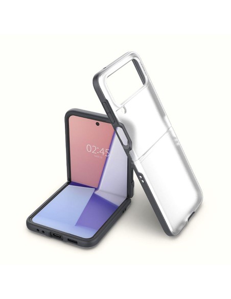 Spigen Cyrill Color Brick dėklas, skirtas Samsung Galaxy Z Flip 4 - matinė pilka