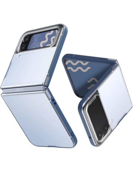 Spigen Cyrill Color Brick dėklas, skirtas Samsung Galaxy Z Flip 4 - matinė tamsiai mėlyna Spigen Cyrill Color Brick dėklas, skirtas Samsung Galaxy Z Flip 4 - matinė tamsiai mėlyna