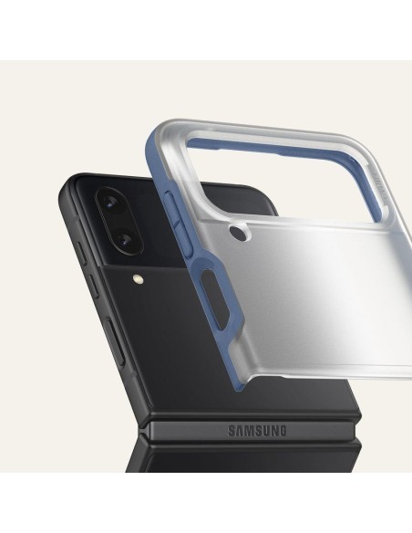 Spigen Cyrill Color Brick dėklas, skirtas Samsung Galaxy Z Flip 4 - matinė tamsiai mėlyna Spigen Cyrill Color Brick dėklas, skirtas Samsung Galaxy Z Flip 4 - matinė tamsiai mėlyna