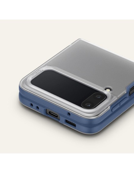 Spigen Cyrill Color Brick dėklas, skirtas Samsung Galaxy Z Flip 4 - matinė tamsiai mėlyna Spigen Cyrill Color Brick dėklas, skirtas Samsung Galaxy Z Flip 4 - matinė tamsiai mėlyna