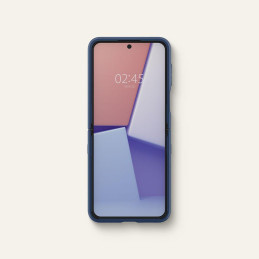 Spigen Cyrill Color Brick dėklas, skirtas Samsung Galaxy Z Flip 4 - matinė tamsiai mėlyna