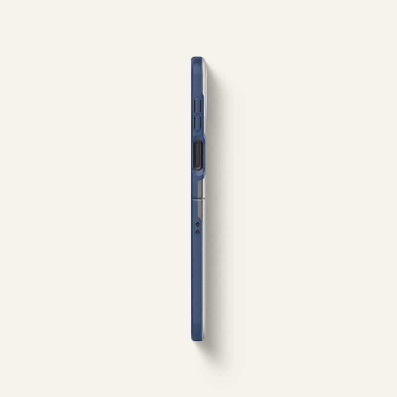 Spigen Cyrill Color Brick dėklas, skirtas Samsung Galaxy Z Flip 4 - matinė tamsiai mėlyna