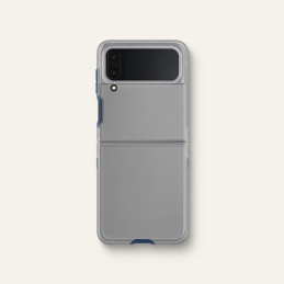 Spigen Cyrill Color Brick dėklas, skirtas Samsung Galaxy Z Flip 4 - matinė tamsiai mėlyna