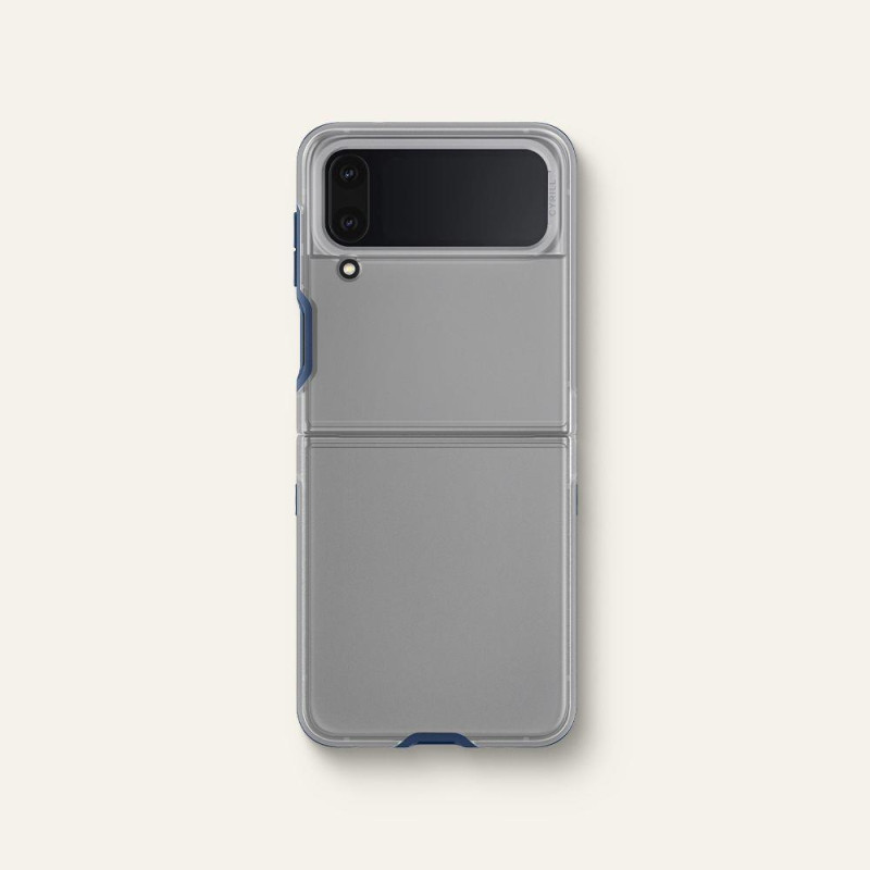 Spigen Cyrill Color Brick dėklas, skirtas Samsung Galaxy Z Flip 4 - matinė tamsiai mėlyna