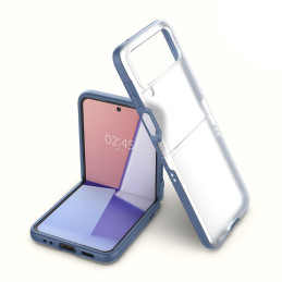 Spigen Cyrill Color Brick dėklas, skirtas Samsung Galaxy Z Flip 4 - matinė tamsiai mėlyna