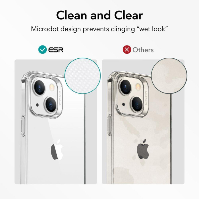 ESR Project Zero dėklas iPhone 13 / iPhone 14 - skaidrus